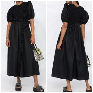 Cecilie Bahnsen Chloe smocked dress Size 2